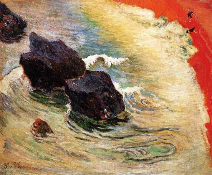 The wave Paul Gauguin