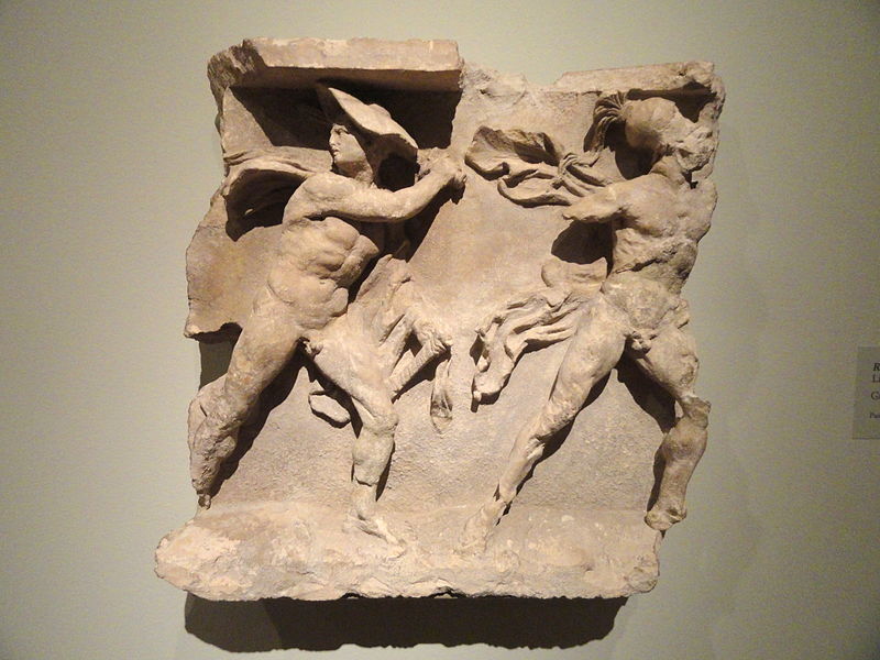 800px-Relief_of_Hermes_and_Ares,_300-200_BC,_Greek,_Tarentum,_limestone_-_Cleveland_Museum_of_Art_-_DSC08221