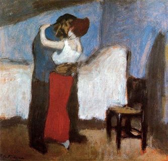 Lovers-picasso 1900