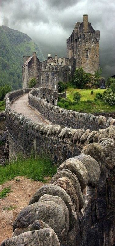 Eilean Donan Castle, Scotland. This was one of our favorite stops in our trip to Scotland this year.